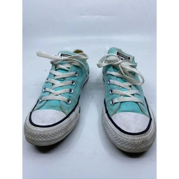CONVERSE Sneakers White Green Men's Size 4 - Picture 2 of 7
